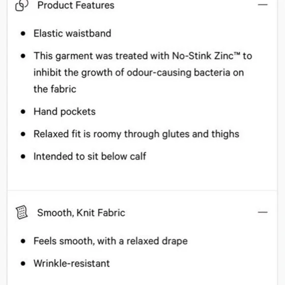 Lululemon Relaxed Pants Fit HR Knit Crop 24” Nomad Size : XS - Picture 6 of 16